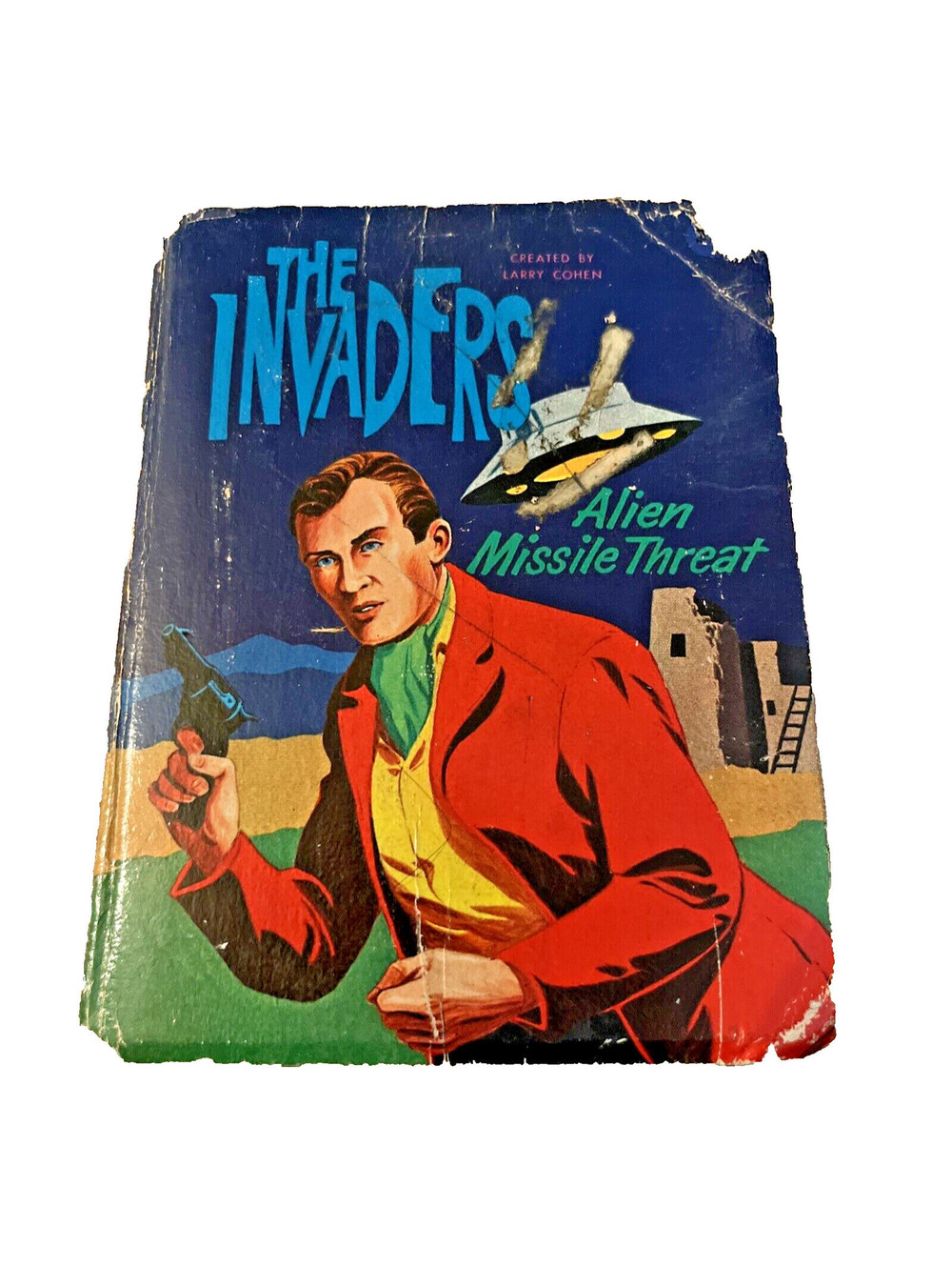 Vintage 1967 The Invaders Alien Missile Threat, A Big Little Book Illustrated